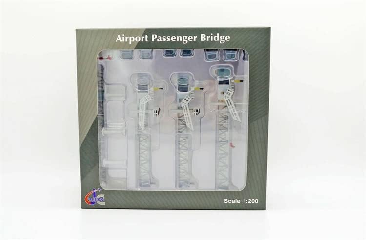 Miniatura 6 de JC Wings Aeropuerto Pasajeros Puente A380 (Transparente) 1/200 ABS Accesorio Pre-Construido Modelo