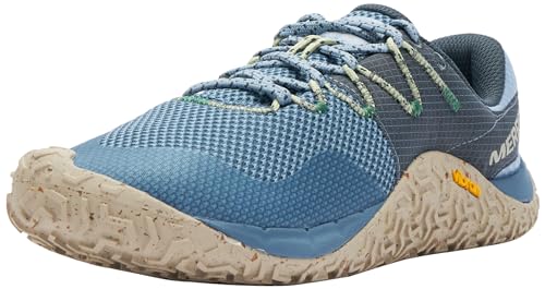 Merrell Femme Trail Glove 7 Basket, Chambray Slate, Bleu 36 EU