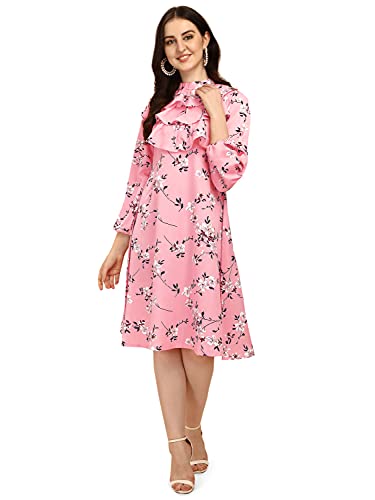 Image of OOMPH! Women's Wrap Knee Length Dress