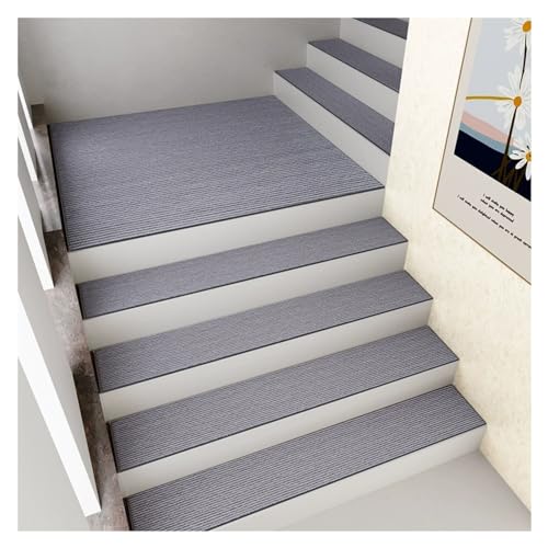 Alfombra para escalones exterior e interior tapete autoadhesivo impermeable 7,8x30 2