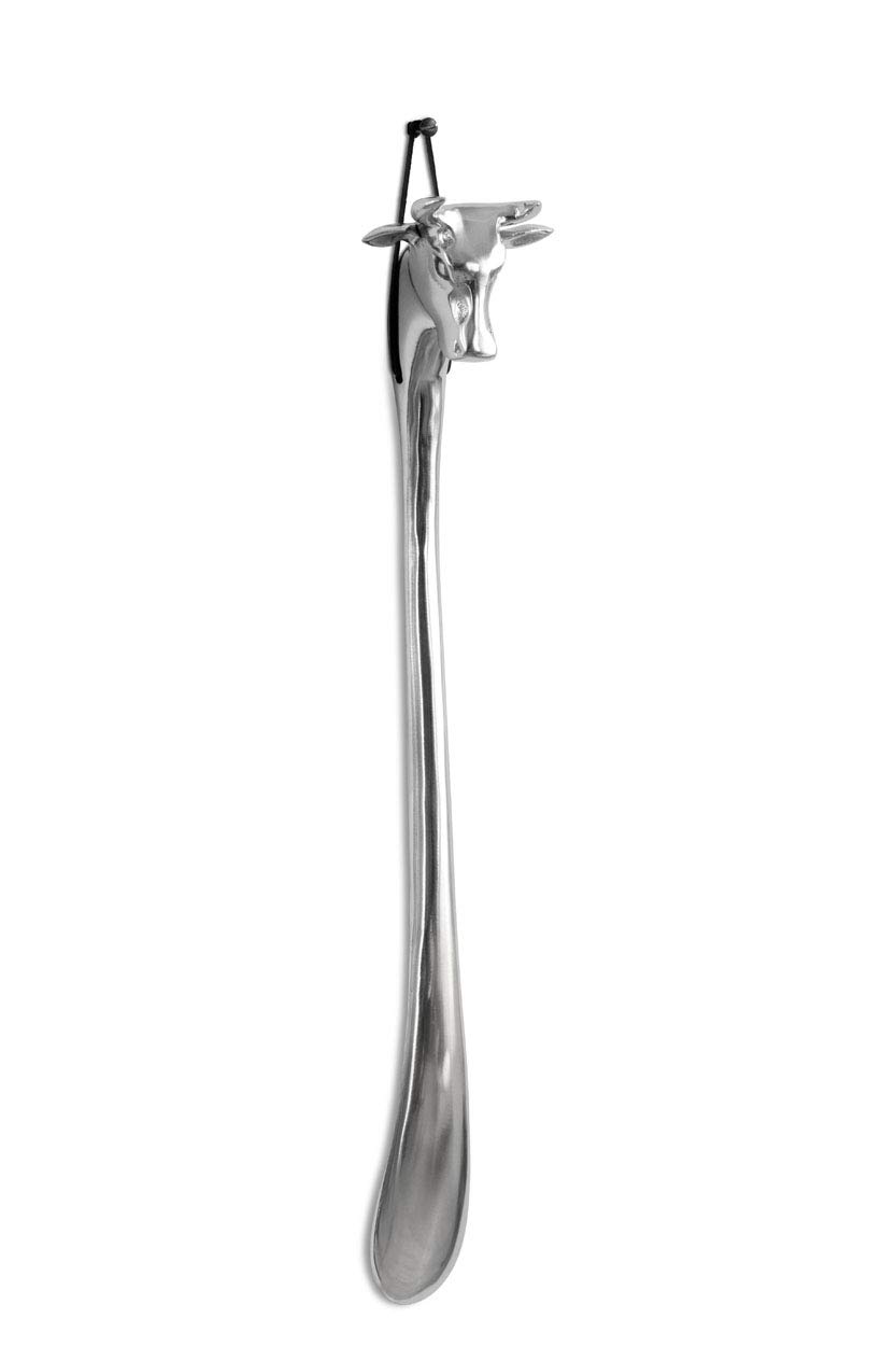 Aluminium mit Kuhkopf - Nützliches und edles Schuhzubehör