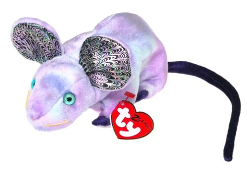 Y Zodiac Rat Beanie Baby by TY~ZODIAC BEANIES
