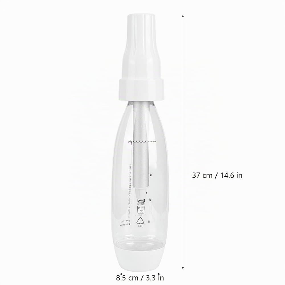 Machine à Eau Gazeuse Portable, Appareil de Carbonatation de Boissons pour Usage Domestique, Fontainé à Soda Sans Bouteille, Compatible Bouteille PET