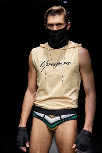 Men Briefs Underwear Cotton Mens Rainbow Stripe Underwear Briefs Comfortable Underpants4