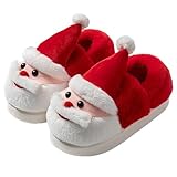 【Matériaux Doux et Confort​​】Ces pantoufles homme femme hiver, d'intérieur chauds et drôles pour sont faits de matériaux doux et hypoallergéniques pour un confort optimal. La doublure respirante et chauffante est idéale pour les soirées d'hiver au chaud pendant les fêtes.