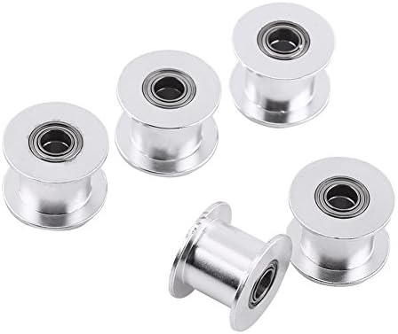 5 szt. 2 GT gładki typ koła pasowego 5 mm otwór bez zębów do drukarki 3D szerokość 10 mm