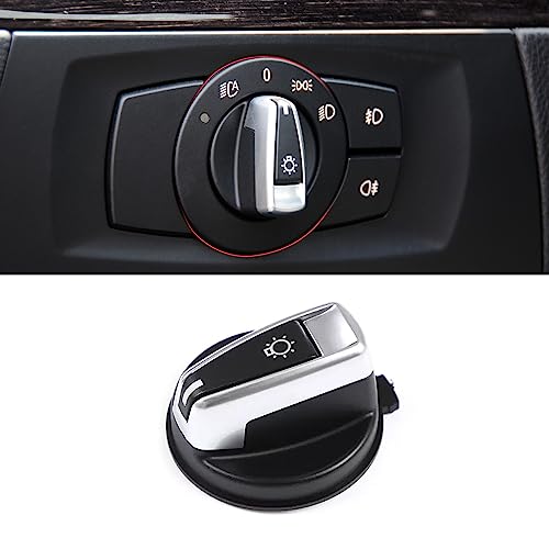 Jaronx Compatible with BMW Headlight Switch Knob for 1'E81 E82 E88 E87, 3' E90 E91,X1 E84 Upgraded Head Light Knob Button, Headlampe Switch Control Headlights Button Replacement