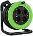 Produktbild REV Kabeltrommel, innen, 4 Schutzkontaktsteckdosen, 15m, grün