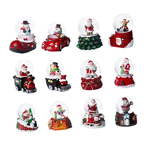 Decoración colgante de cristal 3D Cabilock, el regalo ideal con luces de hadas navideñas 4