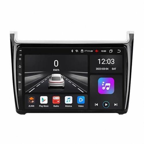 Navegación profesional VW Polo 2009-2018 con GPS de camión y mapas del mundo 16G