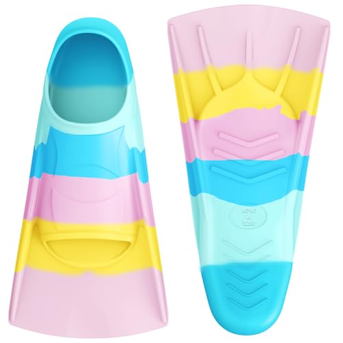 Gintenco Swim Fins, Adults & Kids Swim Training Fins for Lap Swimming