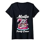 Malle Party Crew Mallorca Urlaub Gruppenoutfits