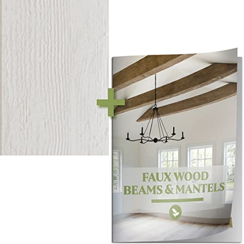 10" x 7" Sample - Rough Sawn Endurathane Faux Wood Beam w/Catalog (Premium Aged Finish)