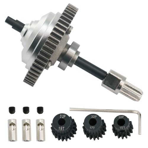 Steel Center Differential Replacement 6780 with 54T Spur Gear for Traxxas Hoss 4X4 VXL, Rustler 4X4, Slash 4X4, Stampede 4X4