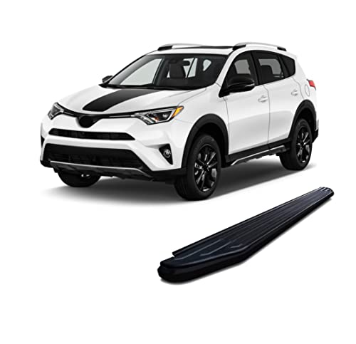 Estribos Running Boards Black Horse Off Road para Toyota Rav4 miniatura 4
