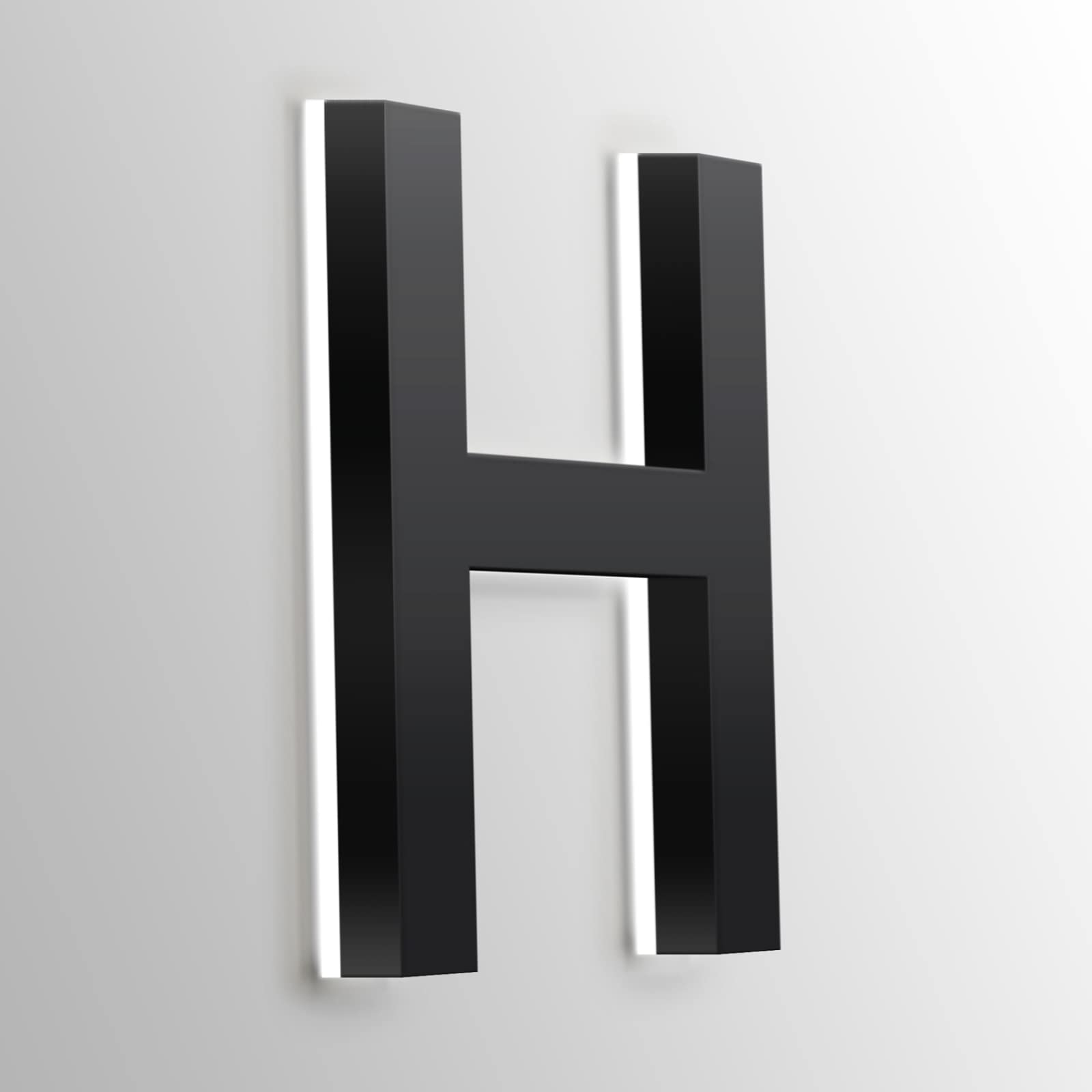 Targhe Con Numero di Indirizzo Retroilluminato A LED Personalizzate Per Casa Targhe Con Numero di Porta Illuminate 18 Pollici Per Parete Personalizza I Numeri Civici Per L'esterno