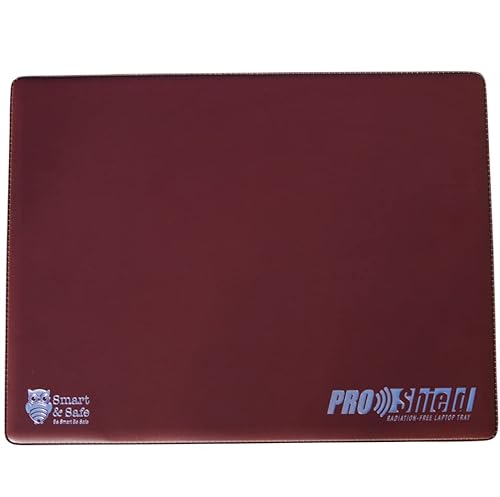 Smart-Safe.com ProShield EMF Abschirmung Laptop-Tablett: Schützen Sie sich vor Computer- und WLAN-Strahlung, 48,3 cm (19 Zoll), Lederbraun Cover