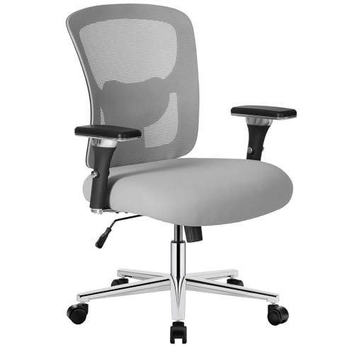 Sweetcrispy 500lbs 4D Armrest Mesh Chair