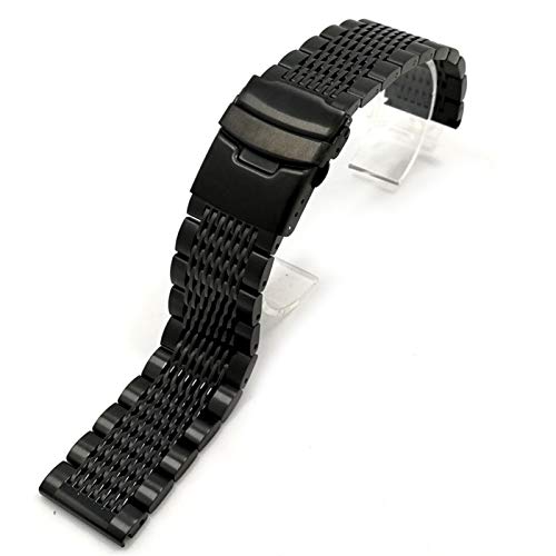 Sangle en acier inoxydable pour montre homme sport et aventures outdoor