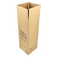 Evergreen Goods Ltd Wein- und Bierflaschenverpackung, 10 Stück, Braun, Einheitsgröße