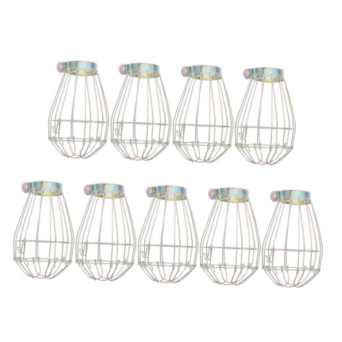 Lampe chauffante sécurisée par cage ampoule et cadre pour suspension Lurrose