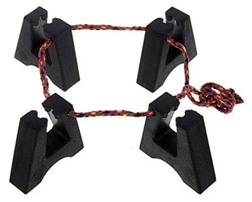 LP Latin Percussion Conga-Gummifüße (4 Stück) mit verstellbarem Band, Höhe circa 2,5 cm, LP637