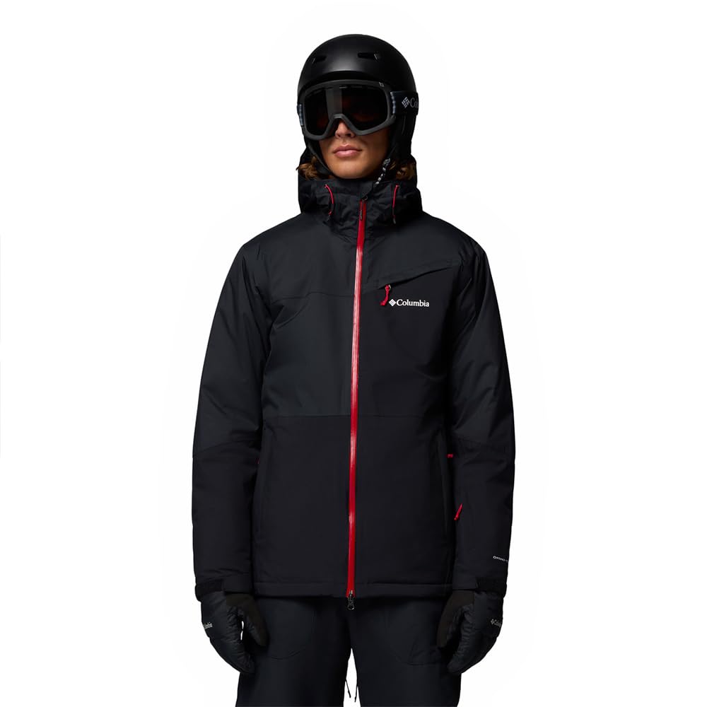 Columbia Men's Iceberg Point 2 Jacket, Ski Jacket, Black, XXL
