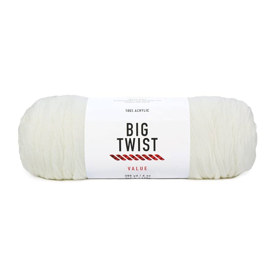 くぅぴん Amazon.com: Craftz Value Worsted Yarn (Ivory)