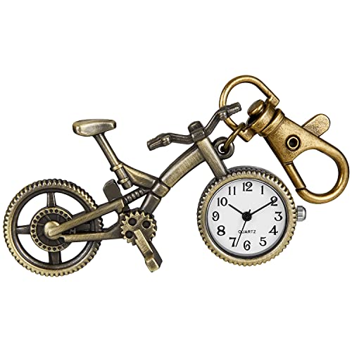 Mini Cute Bicycle Pocket Watch