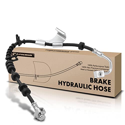 A-Premium Front Driver Brake Hydraulic Hose Compatible with Select Chrysler Models - Pacifica 2017-2018, 3.6L - Replace# 68223523AB