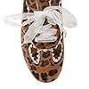Leopard Women's Lace Detail Lace-Up Casual Sneaker... #5