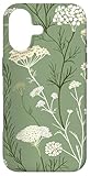 Hülle für iPhone 17 Salbeigrüne Schafgarbe Blumen und grüne Blätter