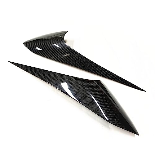 Sourcil de phare en fibre de carbone véritable pour Honda Jazz GR9