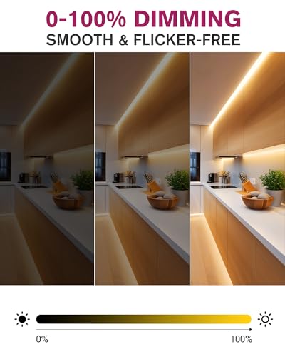 Tira LED EMITEVER COB 16.4 pies 2700K Blanco cálido miniatura 6