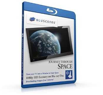 Blu-ray BluScenes: Journey Through Space 1080p HD Blu-ray Disc [Blu-ray] Book
