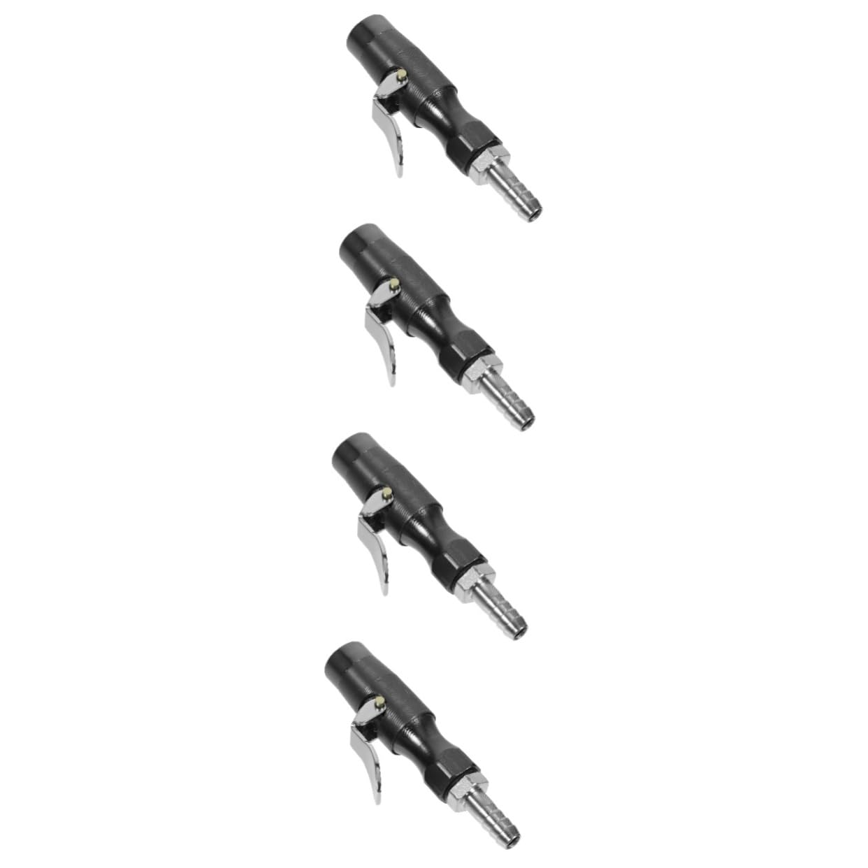 ULTECHNOVO 4stücke Locking Tire Inflator Chuck Für Tragbarer Und Benutzerfreundlicher Reifenfüller Kompatibel Mit Verschiedenen Fahrzeugtypen Langlebig Und Effizient Für Notfälle