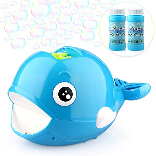 Betheaces Bubble Machine - Automatic Whale Bubble Maker Over 2000 Bubbles Per Minute