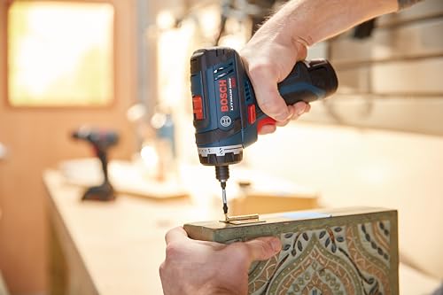 BOSCH 12V Max Cordless 2-Tool Combo Kit with Two-Speed Pocket Driver, Impact Driver and (2) 2 Ah Batteries (CLPK27-120) thumbnail 13