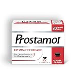 Prostamol 30 Capsule Molli - Integratore Alimentare a base di Serenoa repens (320 mg) per la Funzionalità della Prostata e delle Vie Urinarie. Senza Glutine.
