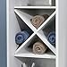 Sauder Caraway Linen Tower, Soft White finish