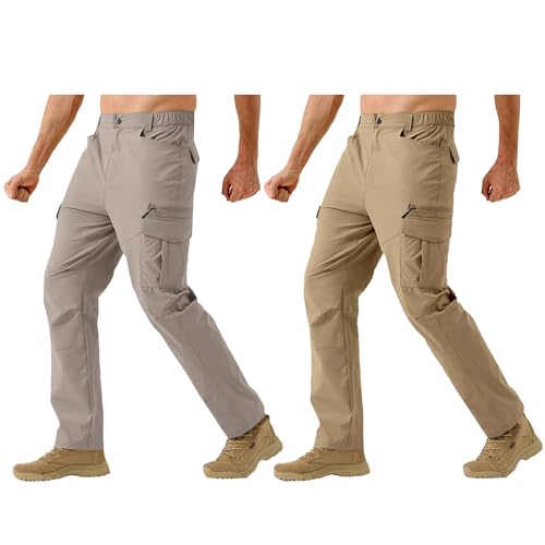 Image of TOPLOT Men's Cargo Pant | Straight Fit Design | Multiple Utility Pockets for Storage | Durable Construction with Comfortable Wear | Functional Everyday Style | Perfect for Casual & Outdoor (5216)