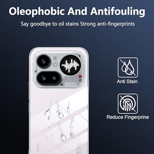 Image of for Nothing Phone (4a) Pro Screen Protector(1 pack) Tempered Glass flim with case,9H Hardness,Anti-Scratch, Case Friendly, Bubble Free,HD Clear