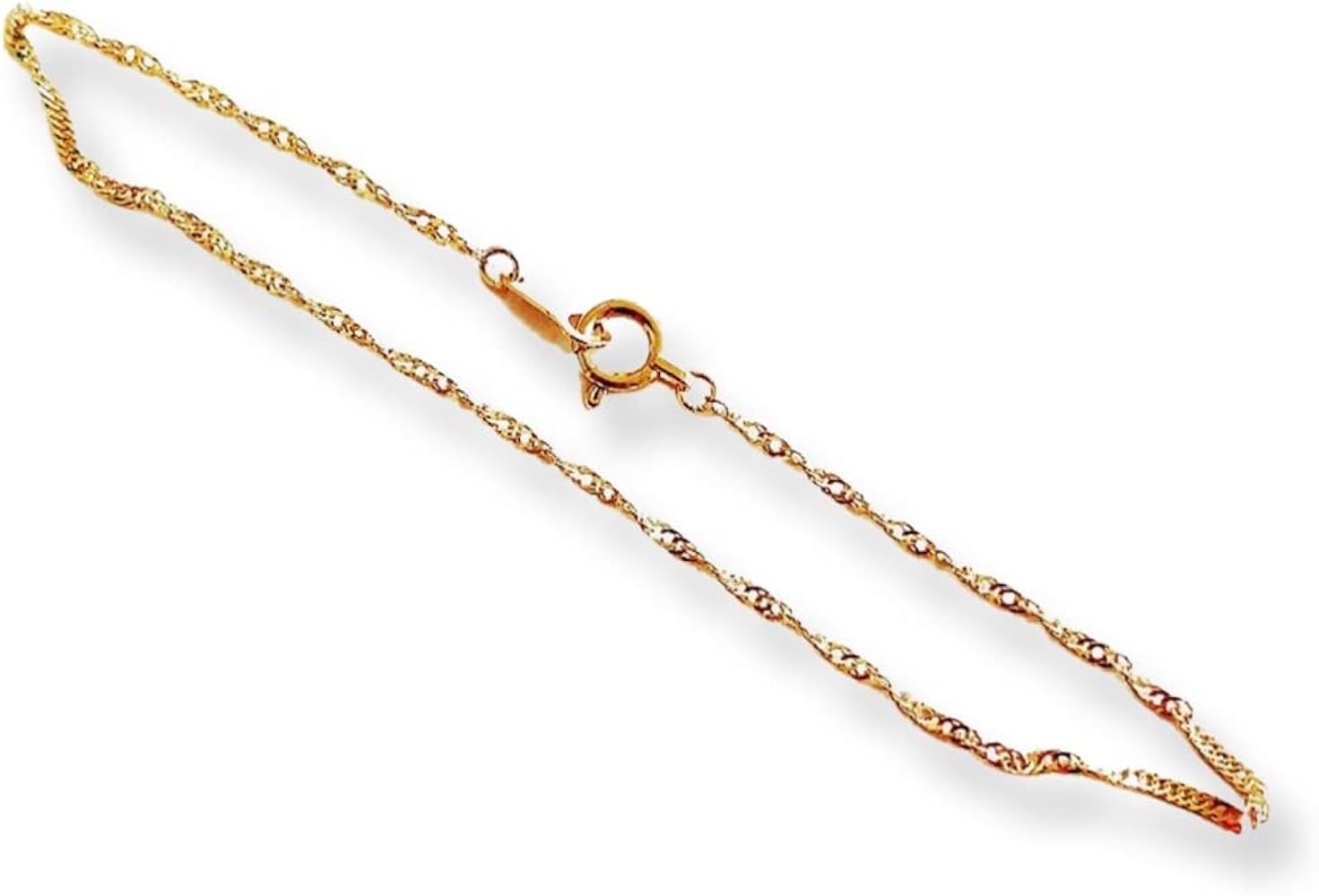 専用 K18 スクリューチェーン　2連 ブレスレット ki-br-005-0n.jpg