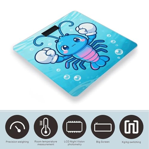 Báscula Digital Cute Lobster para Peso Corporal miniatura 3