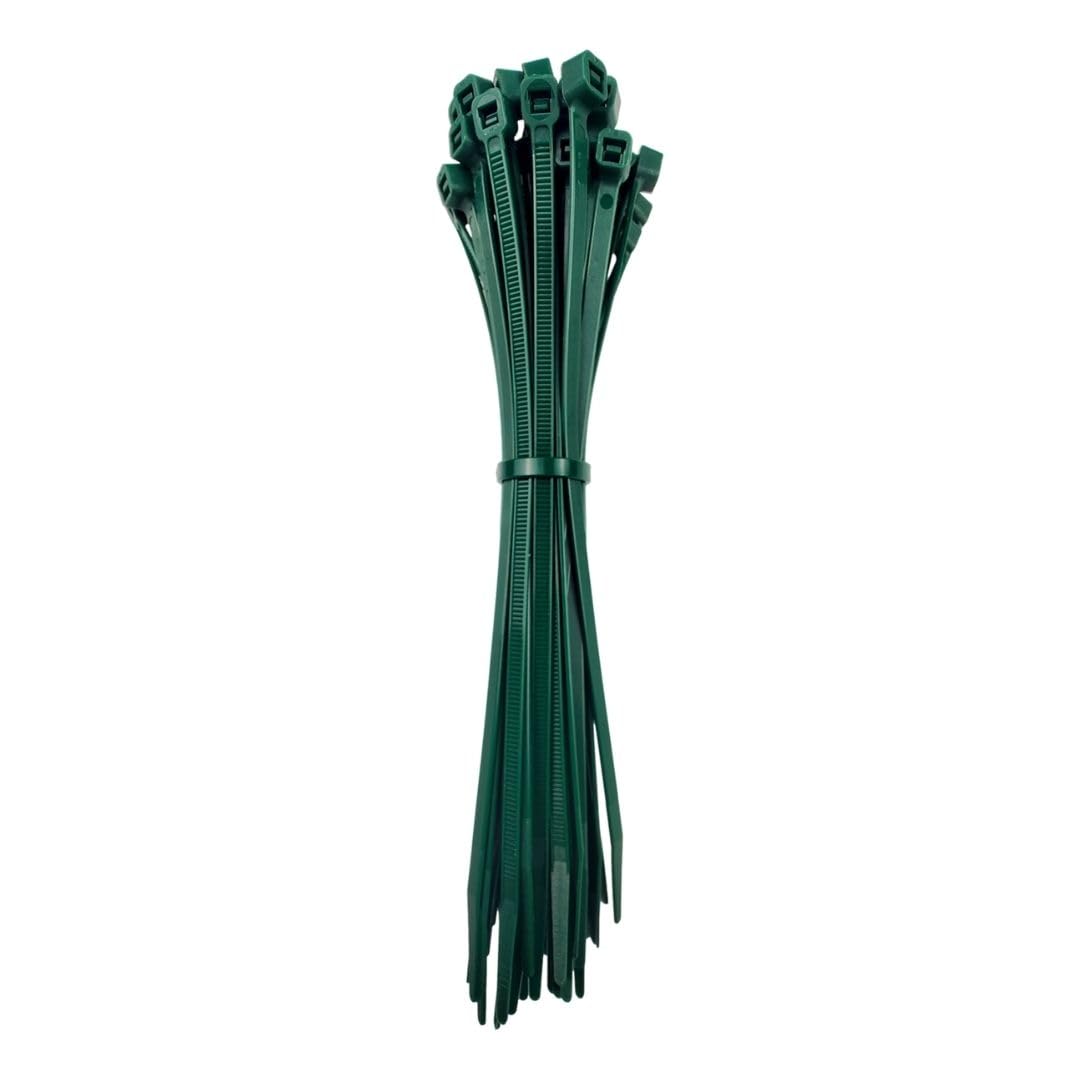 OutdoorFix Fascette per cavi 150 x 3,5 mm, 50 pz – Verde muschio – Resistente agli agenti atmosferici, resistente ai raggi UV
