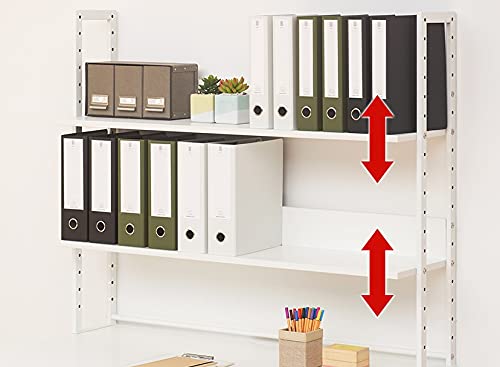 万能上置棚 机上ラック オフィスコムオリジナル ハイタイプ 2段 幅1200mm 楽天市場】万能上置棚 机上ラック オフィスコムオリジナル ハイ