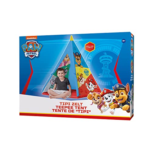 Tipi Paw Patrol speeltent Wigwam indianentent voor kinderen met Chase Zuma Rubble - Afbeelding 5