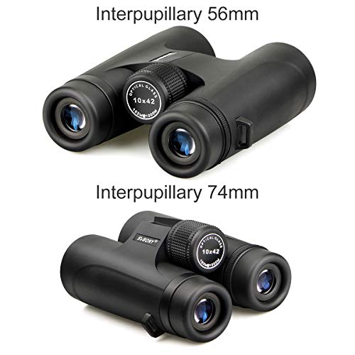 SVBONY Binóculos SV40 10 x 42 para adultos, binóculos compactos para observação de pássaros, cenário