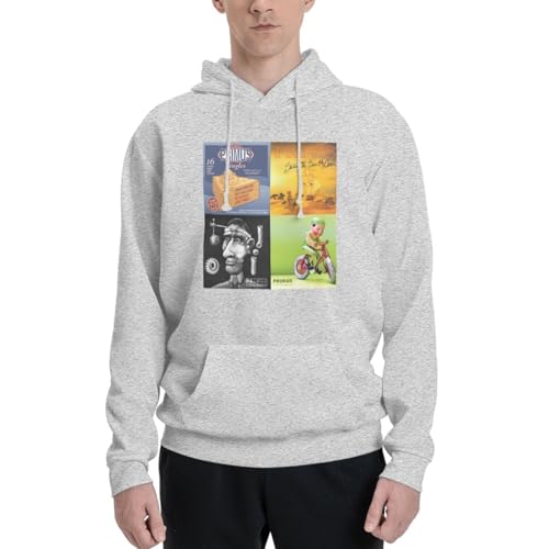 Primu'S Hoodies Mens Hooded Casual Cotton Drawstring Hoodies Pullover Sweatshirts Long Sleeve Shirt