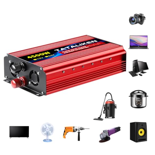 Convertisseur Pur Sinus 1600W : Solution aux Coupures Électriques pour Batterie 24V - 6